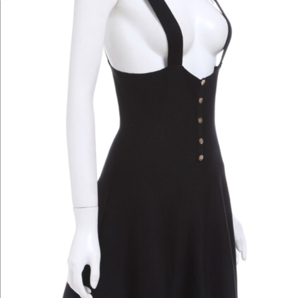 Low scoop dress